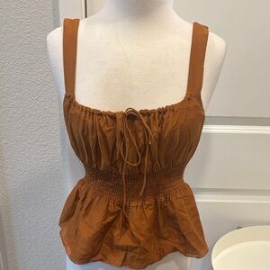 EUC J. Crew Rust Camisole Top